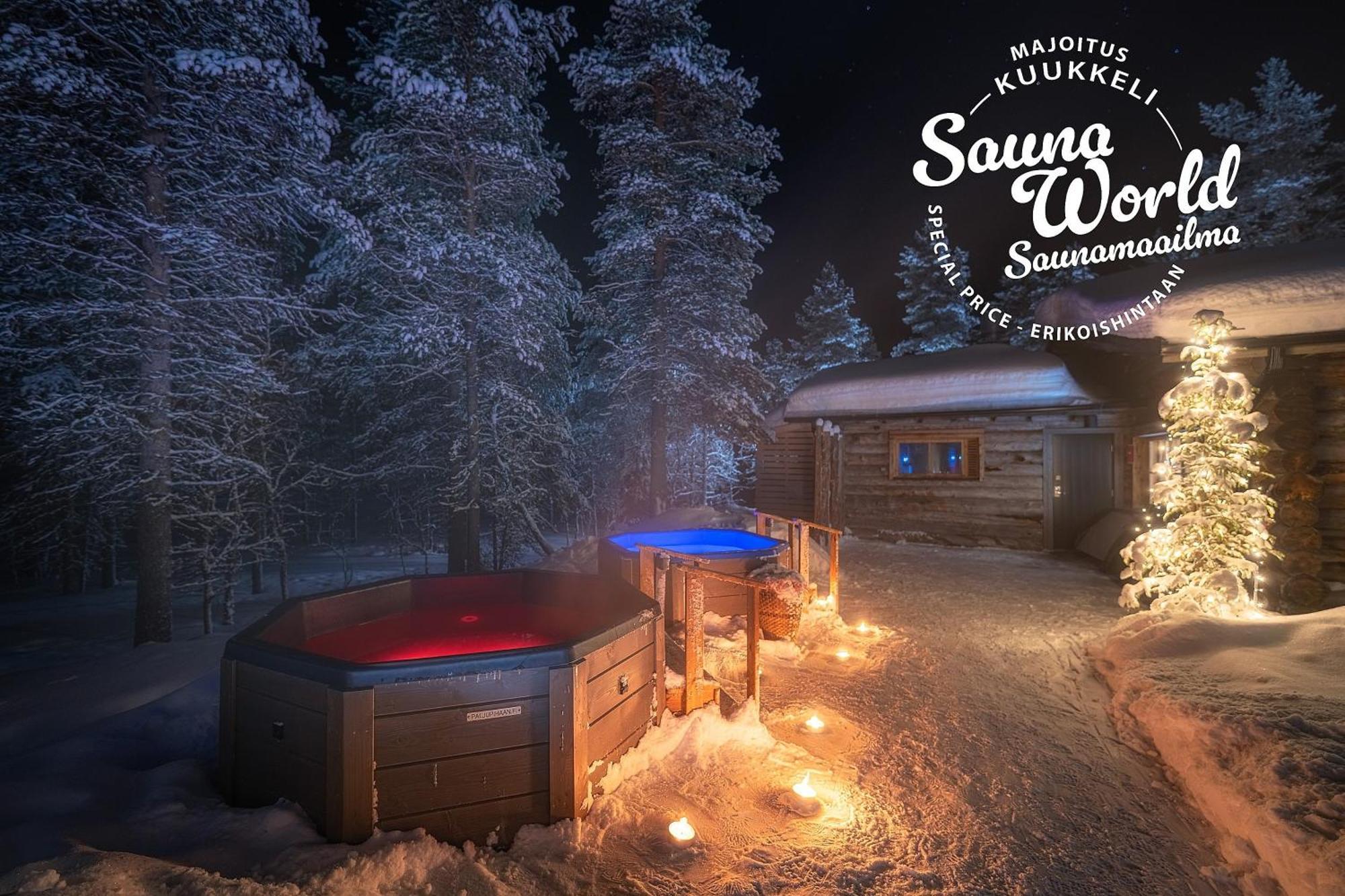 Kuukkeli Apartments Saarisatu Ja Urupaeae Saariselkä Buitenkant foto